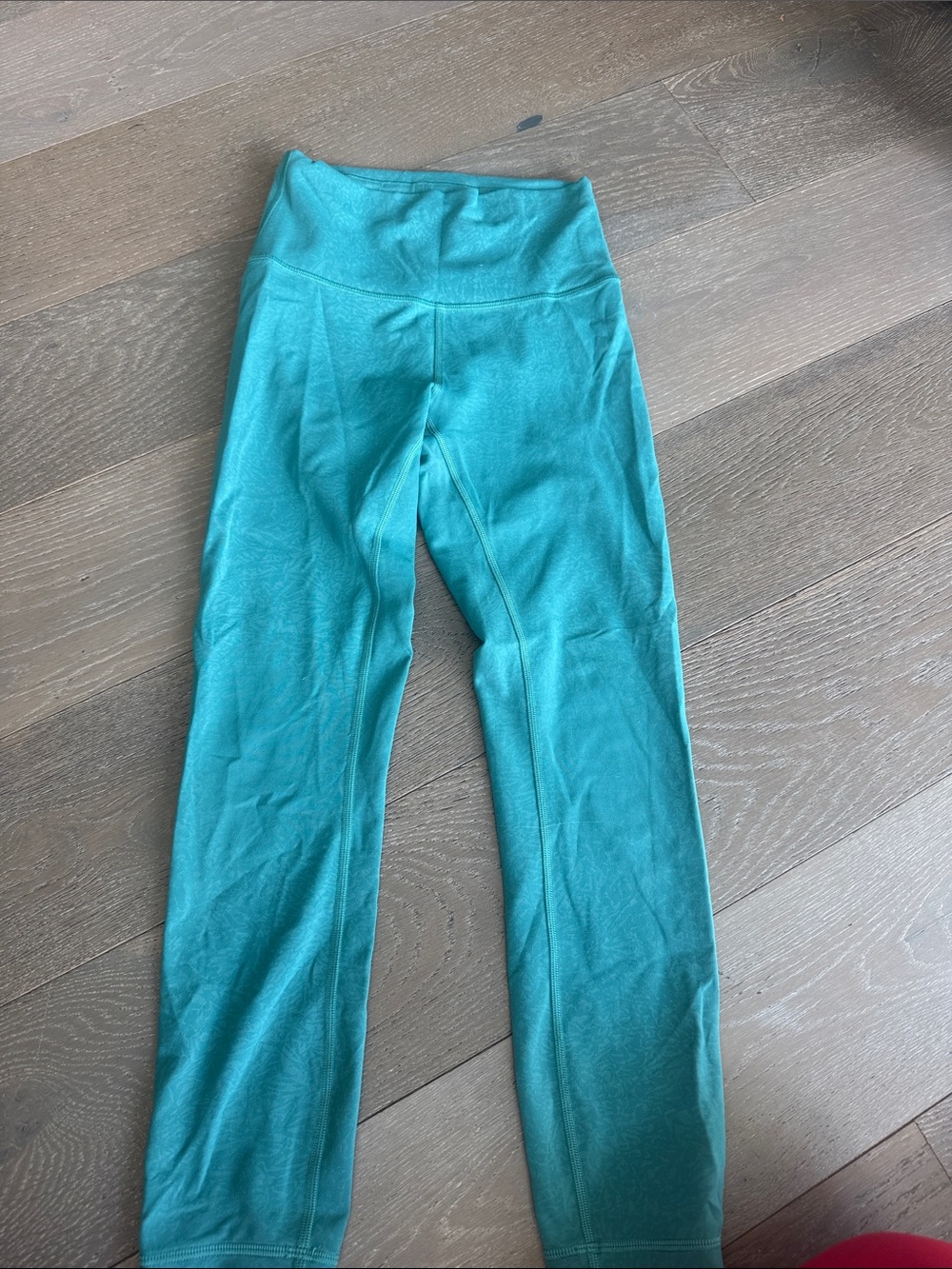 lululemon athletica Girls' Teal Leggings